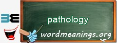 WordMeaning blackboard for pathology